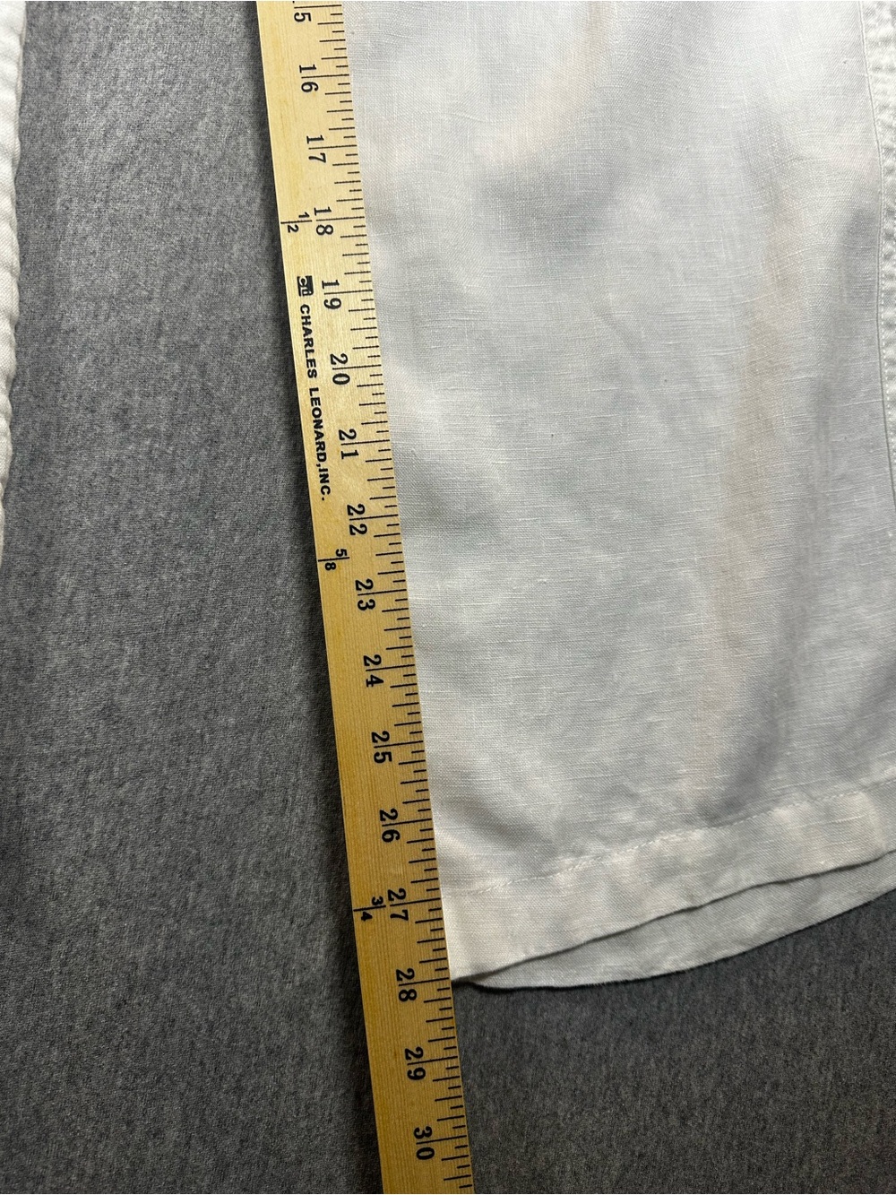 Athleta Cabo Linen Wide Leg Pants Women’s Size 4 White 100% Linen Drawstring - Picture 11 of 13